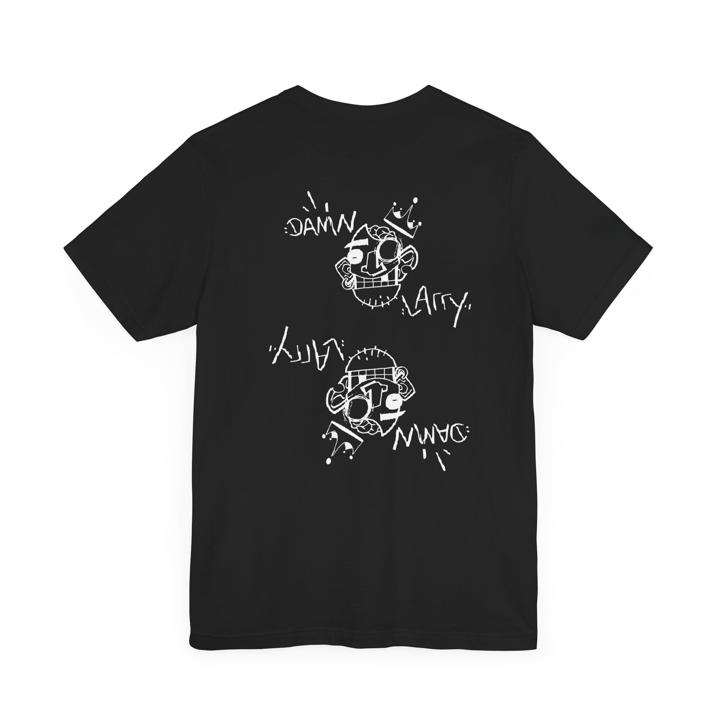 Cool Graffiti Art Unisex Tee - "Damn Larry" Statement Shirt for Creative Souls