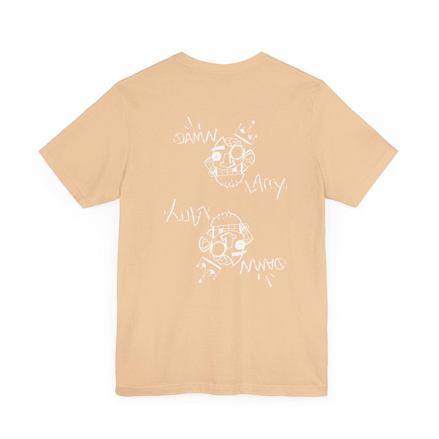 Cool Graffiti Art Unisex Tee - "Damn Larry" Statement Shirt for Creative Souls