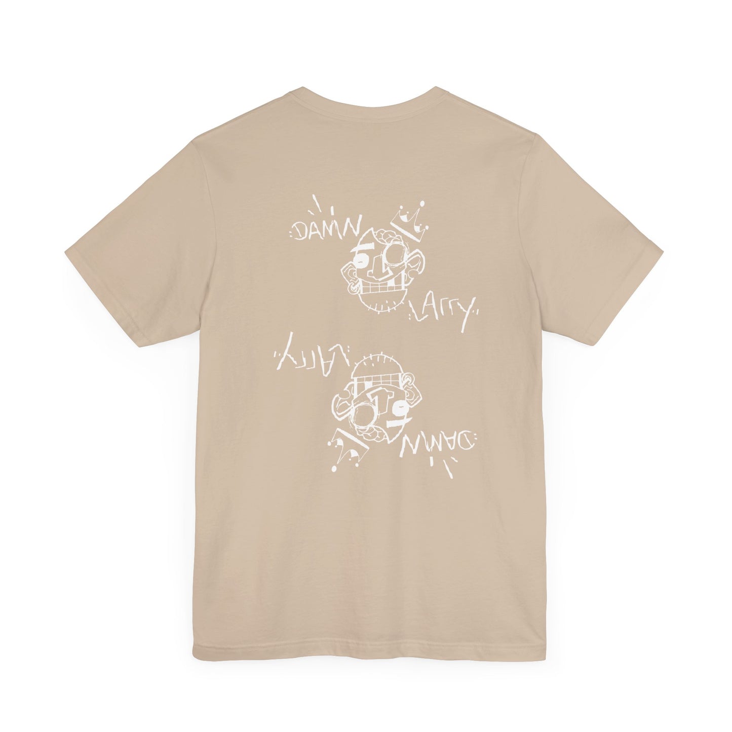 Cool Graffiti Art Unisex Tee - "Damn Larry" Statement Shirt for Creative Souls
