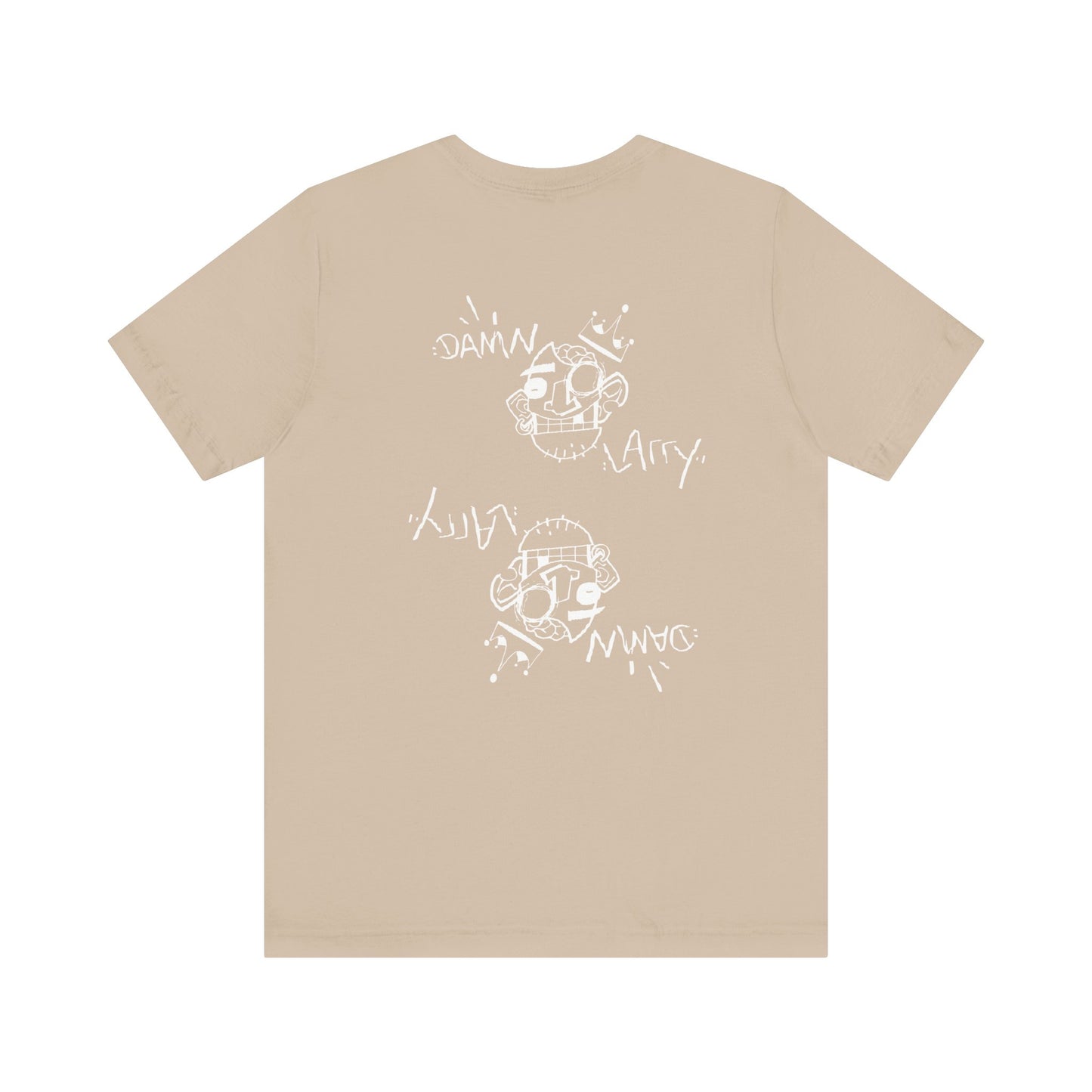 Cool Graffiti Art Unisex Tee - "Damn Larry" Statement Shirt for Creative Souls