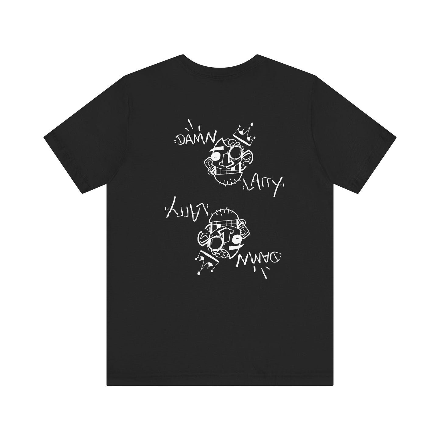 Cool Graffiti Art Unisex Tee - "Damn Larry" Statement Shirt for Creative Souls